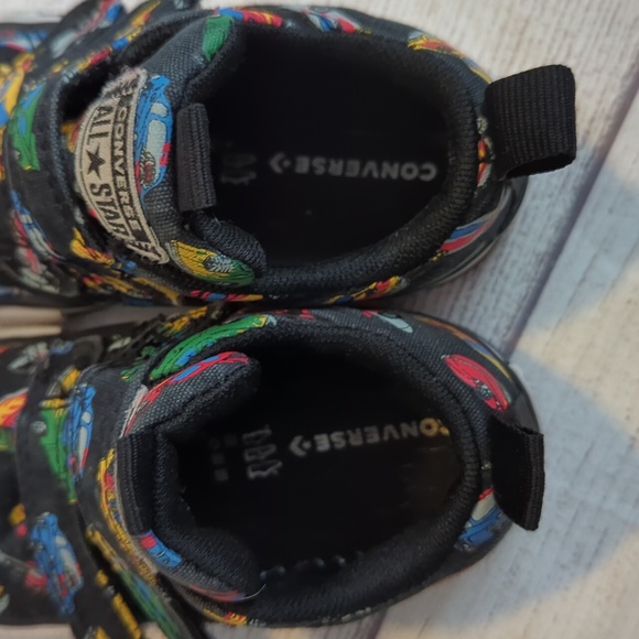 Converse Toddler Boys' Chuck Taylor All Star Rave Easy-On Cars Sneaker - Picture 5 of 8